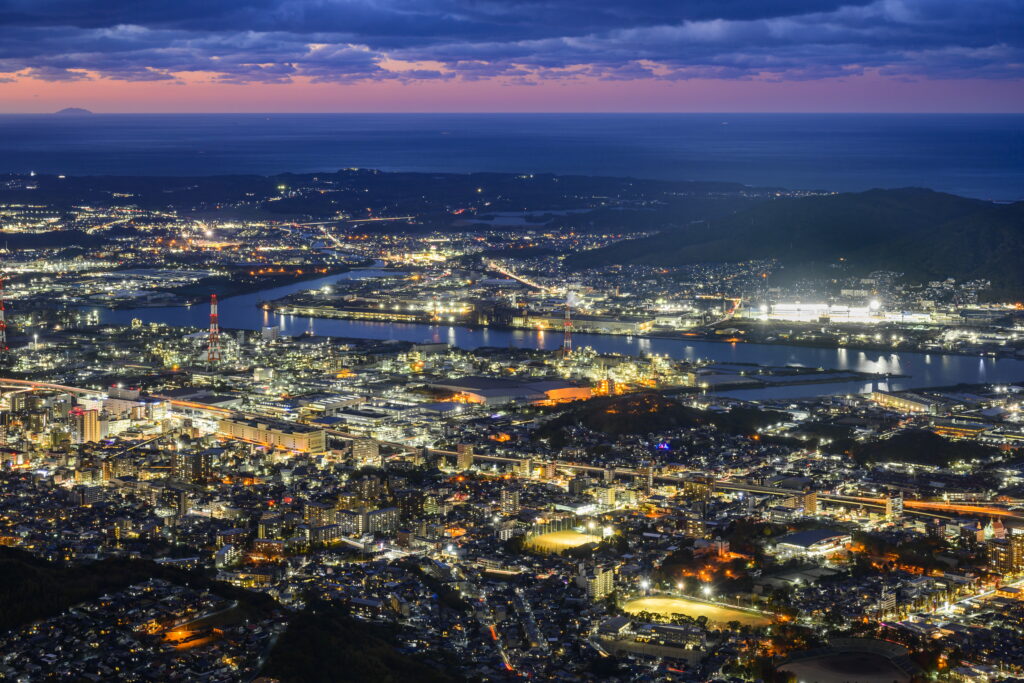 皿倉山夜景