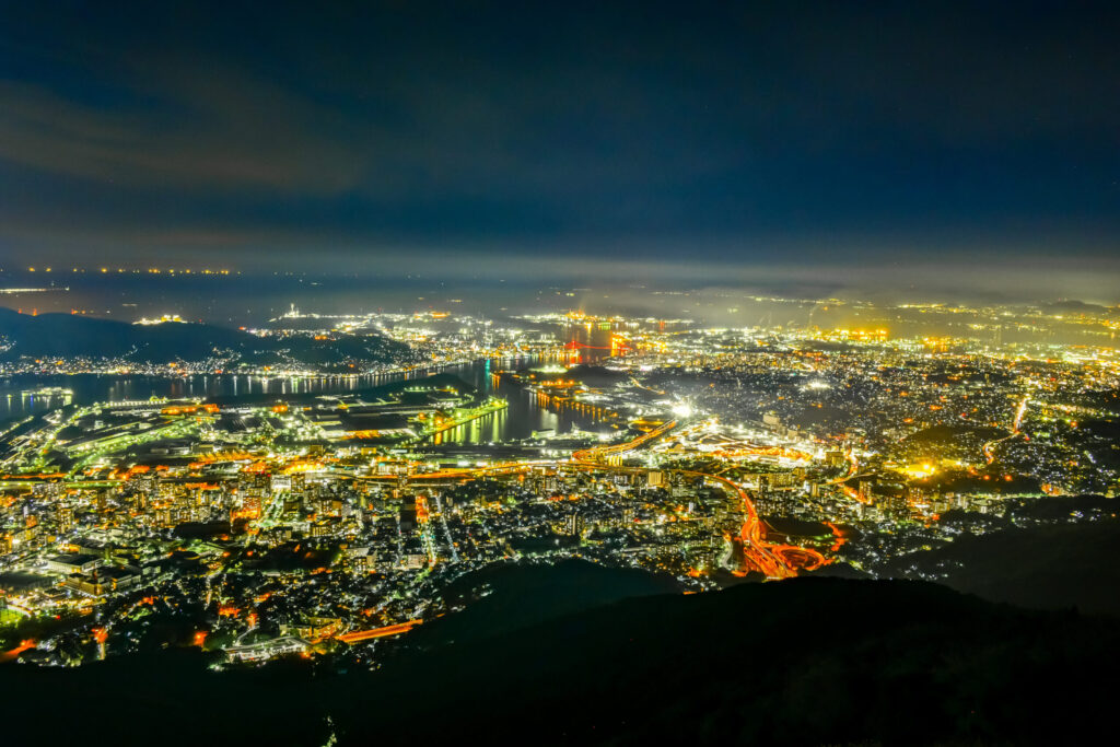 皿倉山夜景